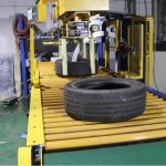 Tyre packing line