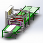 Máquina de embalagem de saco de painel