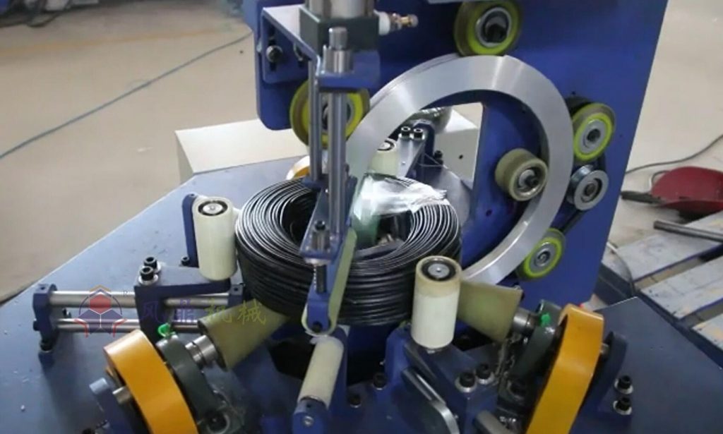 small coil wrapping machine