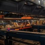 automatic steel pipe packing and strapping machine