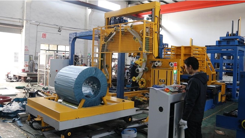 machine d'emballage de bobines de fil d'acier 2023