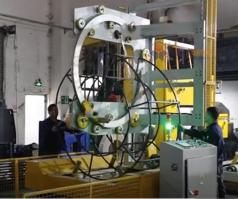 coil packaging equipment for big size