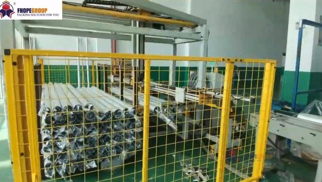 Automatische Verpackungs- und Stapellinie für Aluminiumtuben