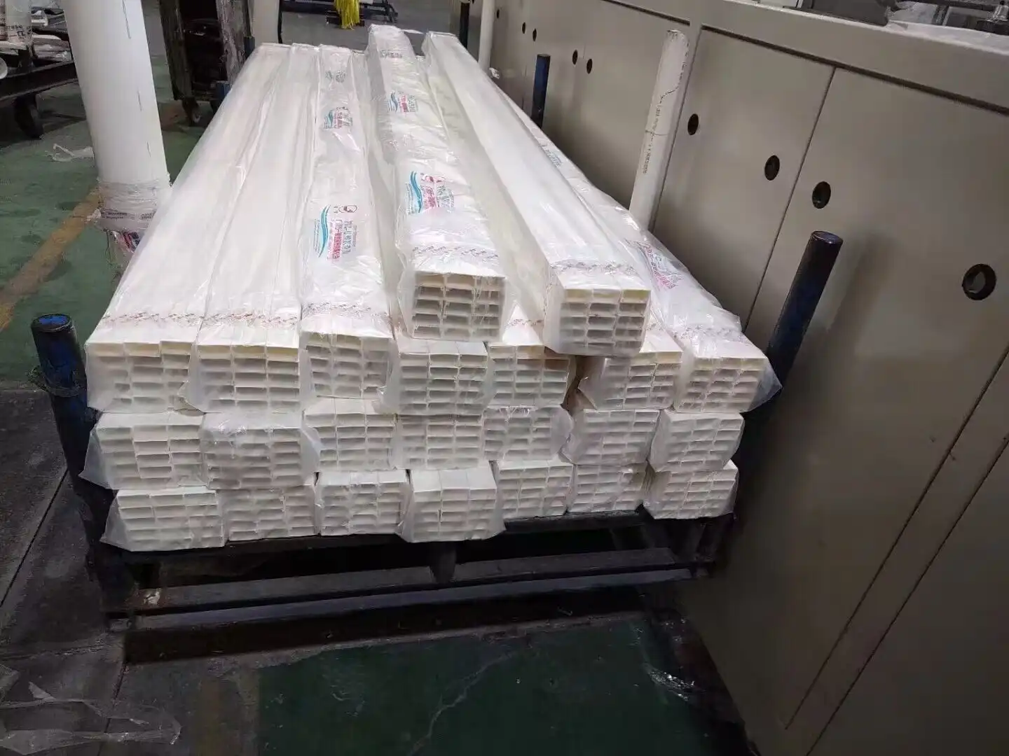 automatic pvc cable raceway bundle packing line 2