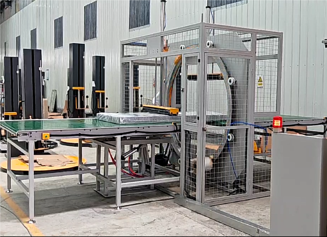 Door Horizontal Orbital Wrapping Machine-1