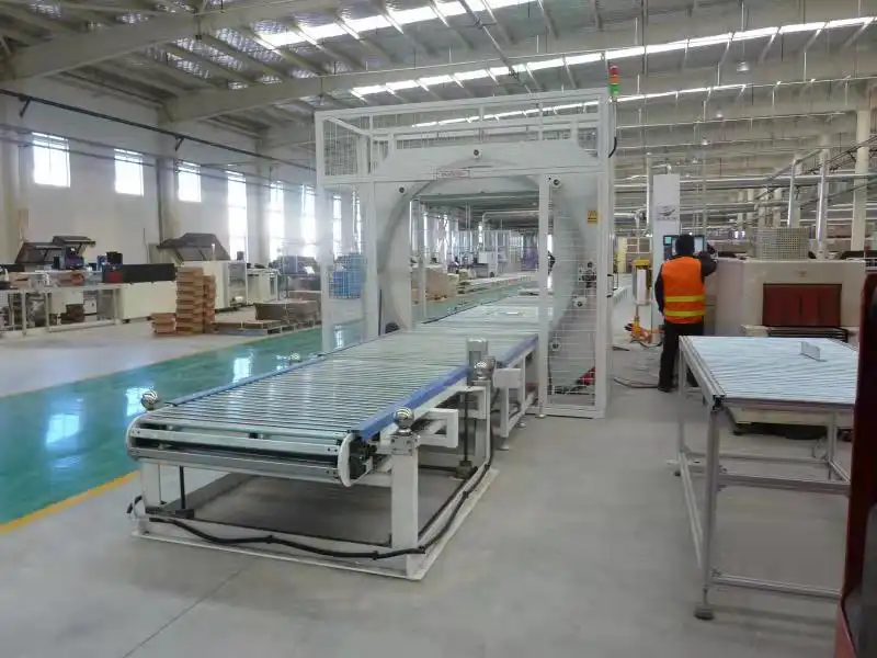 Door Horizontal Orbital Wrapping Machine