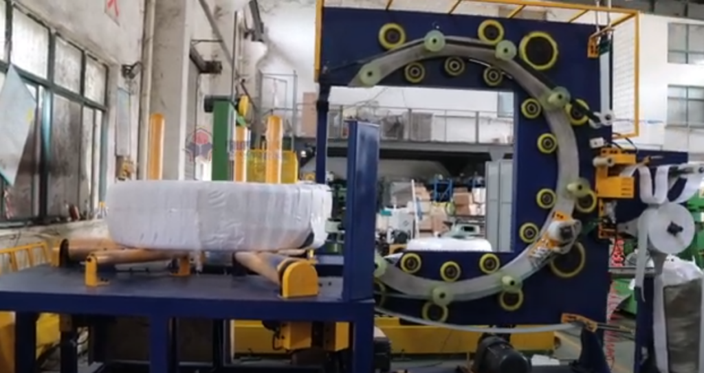 big coil wrapping machine