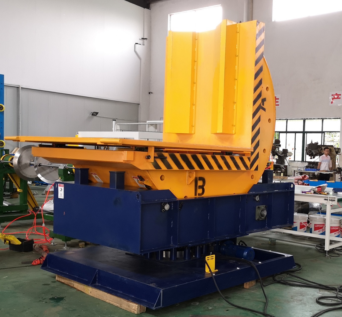 rotating coil upender