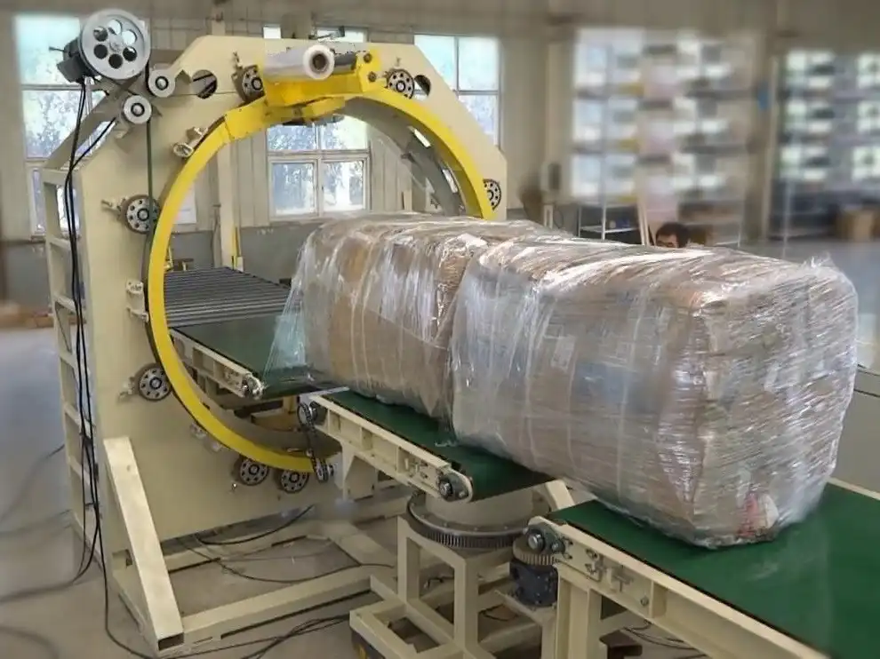 Sechsseitiger automatischer horizontaler Stretchwickler
