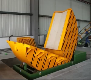 upender and tilter with sliding table