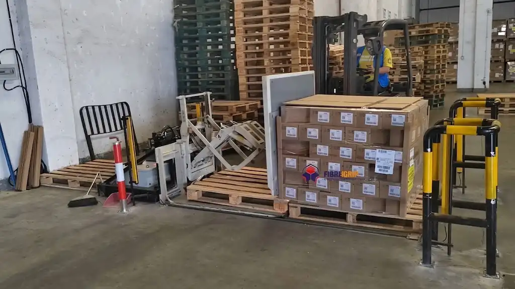 Push Type Pallet Changing Machine | Automatic Pallet Changer Push Type Pallet Changing Machine | Automatic Pallet Changer