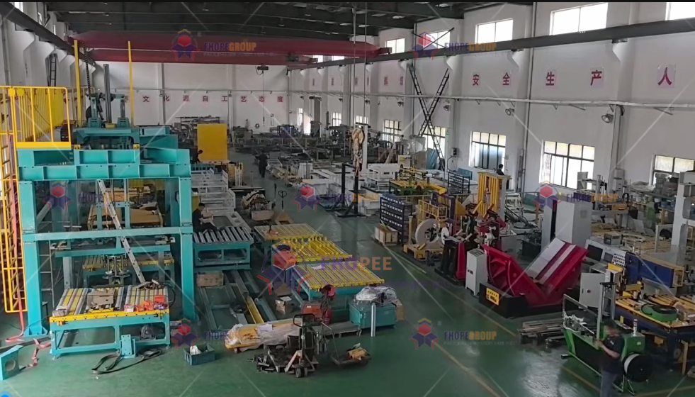 Automatic Steel Coil Strapping, Packaging and Stacking Line Automatic Steel Coil Strapping, Packaging and Stacking Line