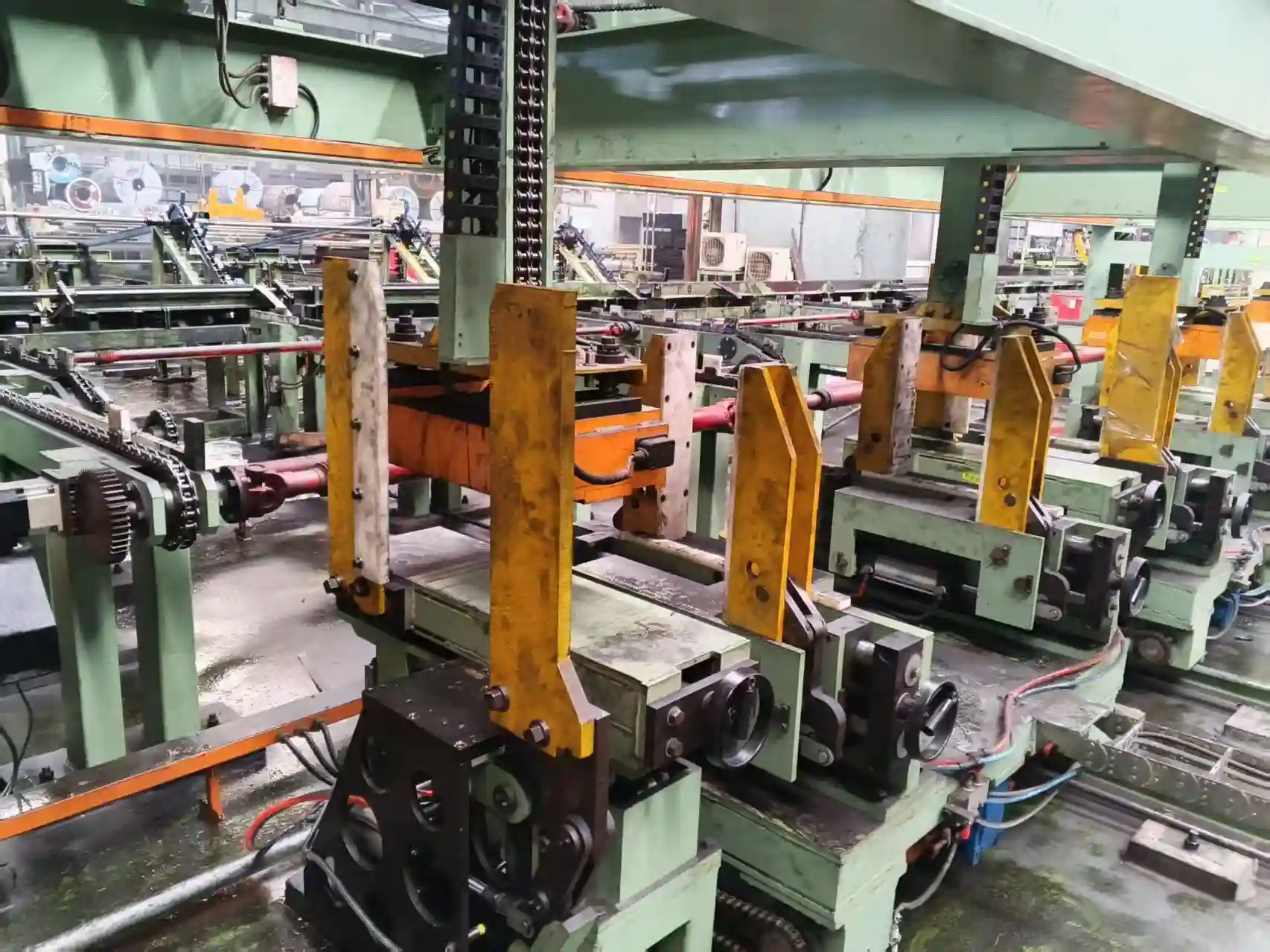 steel tube bundling & strapping line